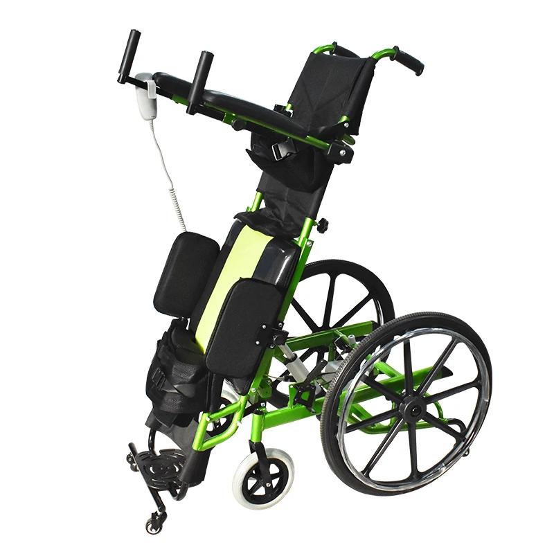 HEDY MEW07 Cheap Self Push Propelled Stand Up Standing Wheelchair By Remote Control For The Disabled Paralytic Paraplegic People