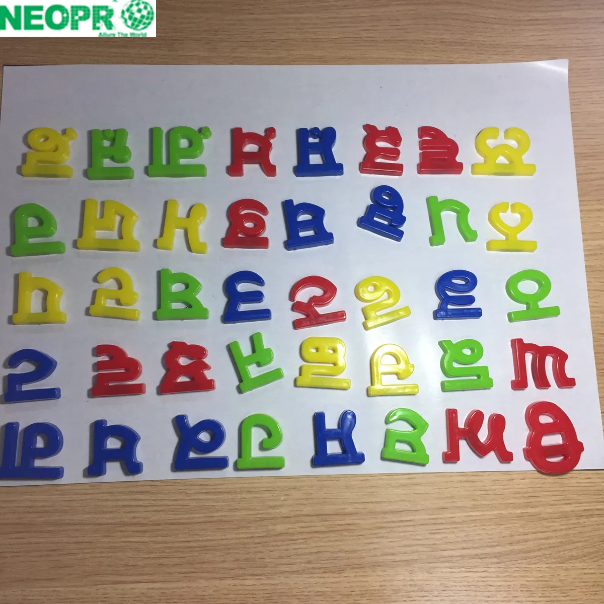 Punjabi Magnetic alphabet and number fridge sticker Punjabi magnet letter preschool learning toys