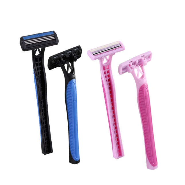Twin Blades Comfortable Pivoting Head High Quality Disposable Shaving  Razor