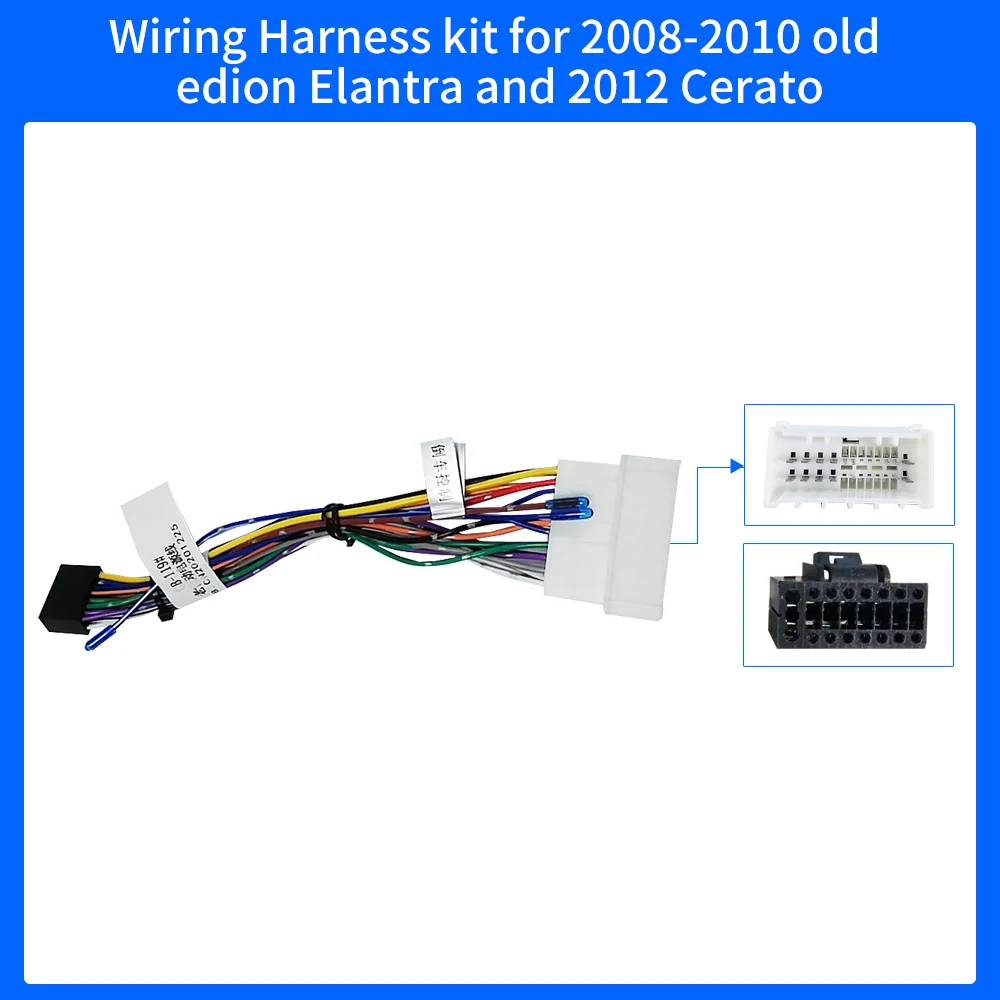 Vehicle Wiring Harness Company Plug and Play for 2008-2010 old edion Elantra 2012