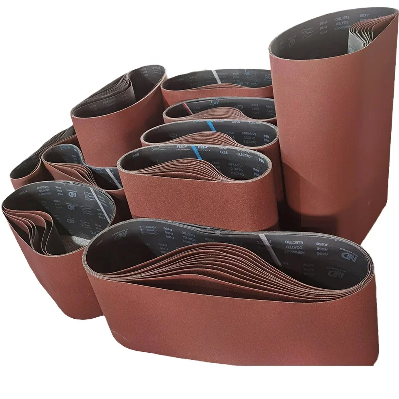 Custom red alumina abrasive cloth belt abrasive paper abrasive belt