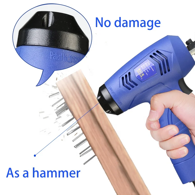 XINYI 7116F staples tacker AC electric stapler gun machine manual staple gun tacker