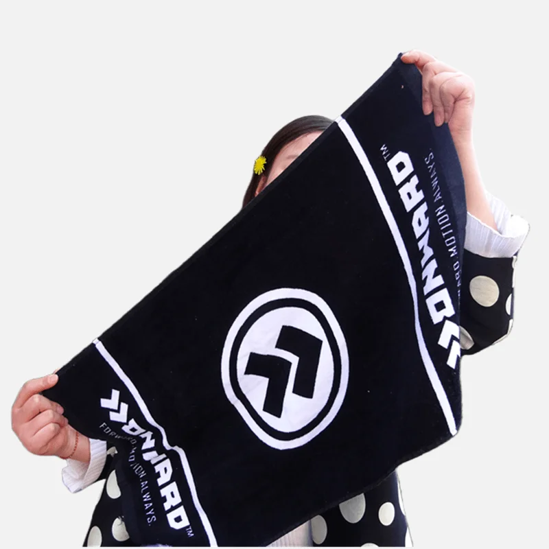 Cotton Sport Towels Custom Logo Printed Advertising Personalized Gym Towel Spirit Towels