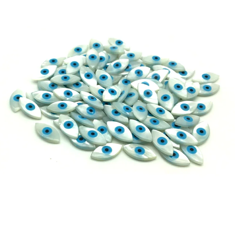 Перламутр ракушки искусство дьявольский глаз природный драгоценный камень перламутр