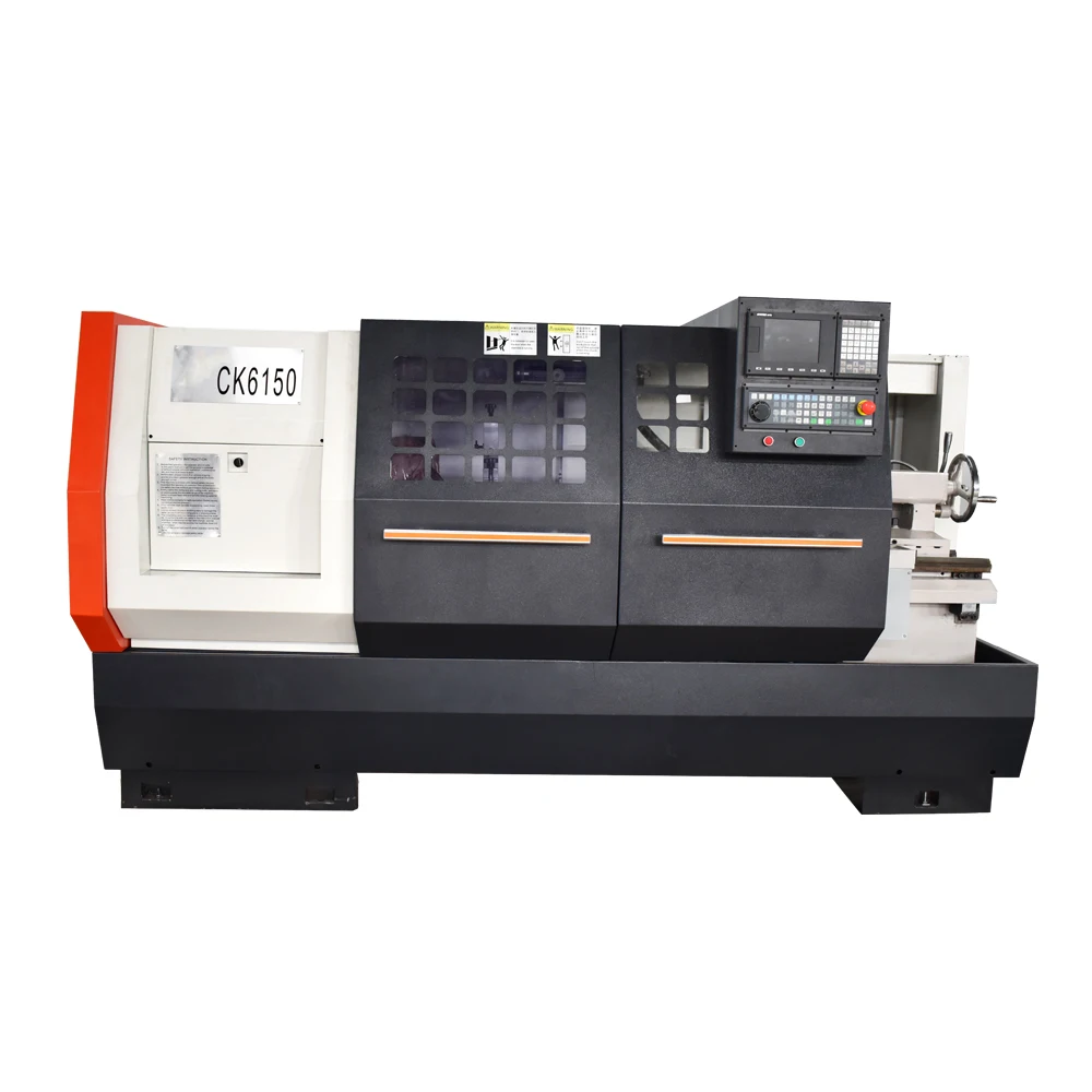 Horizontal CNC mini lathe for mechanic use with motor