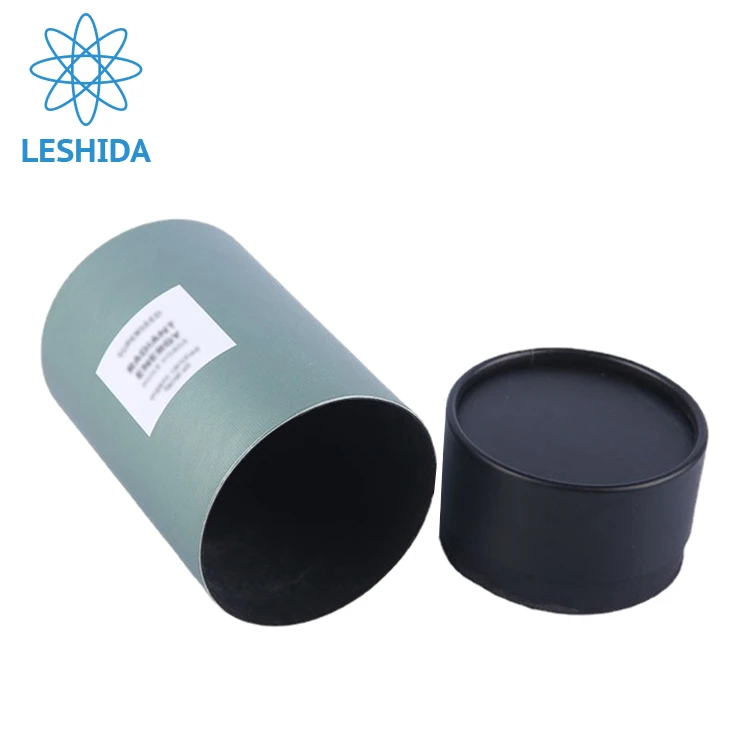 Customized design cylindrical paper cardboard luxury food grade 350g paper tube packaging paper tube carton