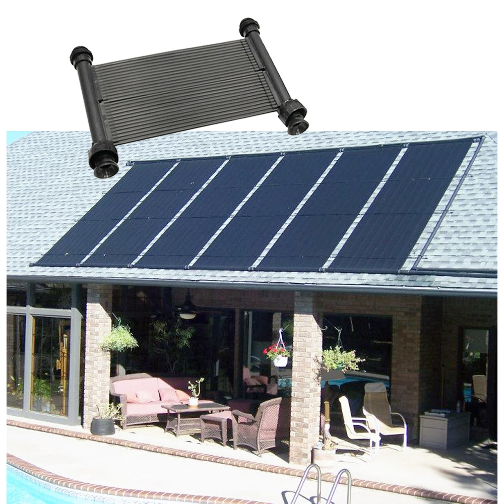Hot sale high quality spa heat panel automatic control system inflatable  swimming pool with solar heating mat
