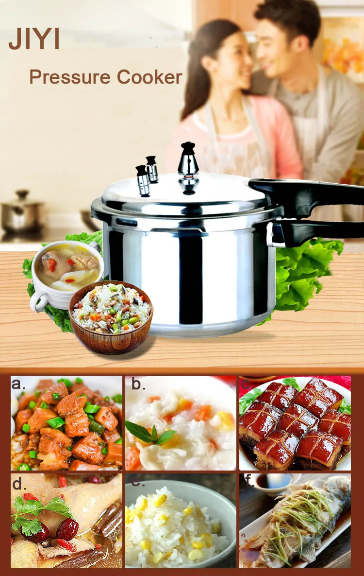 6L High Quality Factory OEM  Safety Commercial Aluminum Pressure Cookers