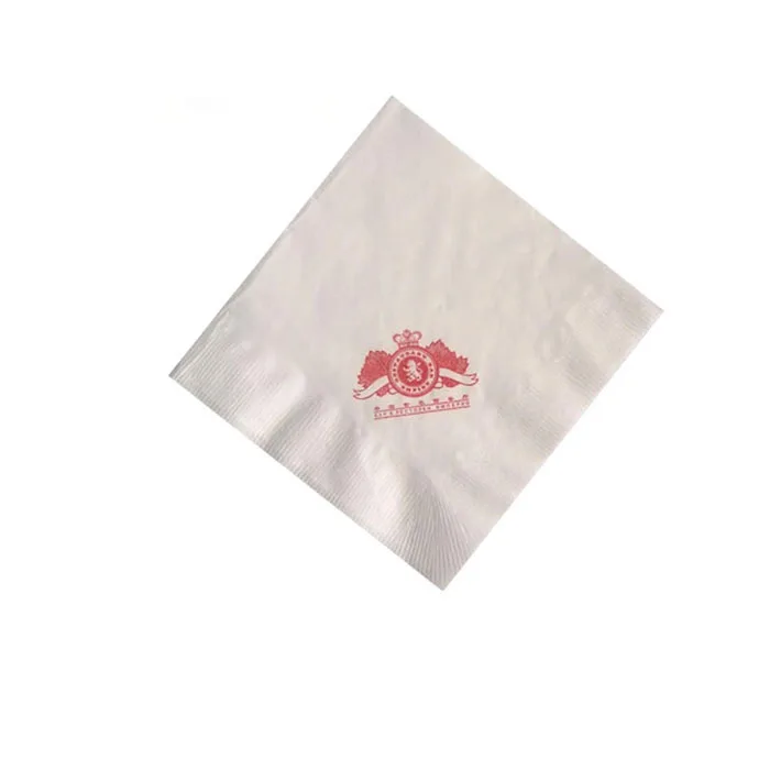 Black Luxury restaurant cheap custom Design printed logo napkin tissue paper with gold logo