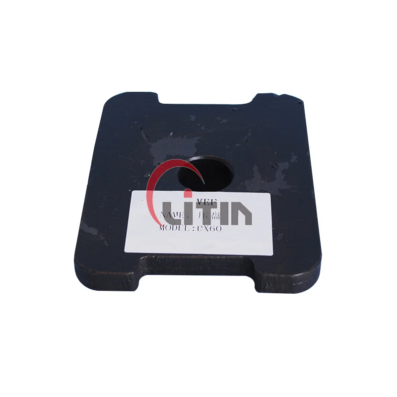LITIAN Excavator Tension Assy Spare Parts Support Yoke Assy EX60 Excavator Idler Yoke
