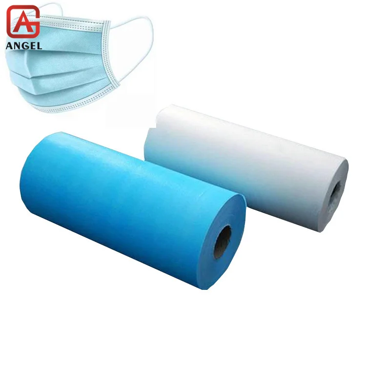Angel PP Nonwoven Fabric Soft S/SS/SSS/SMS Nonwoven Rolls 25g Medical Material