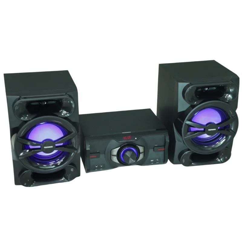 Лидер продаж, Портативная колонка на колесиках с синей выходной мощностью 100 Вт Rms(50 Вт * 2)