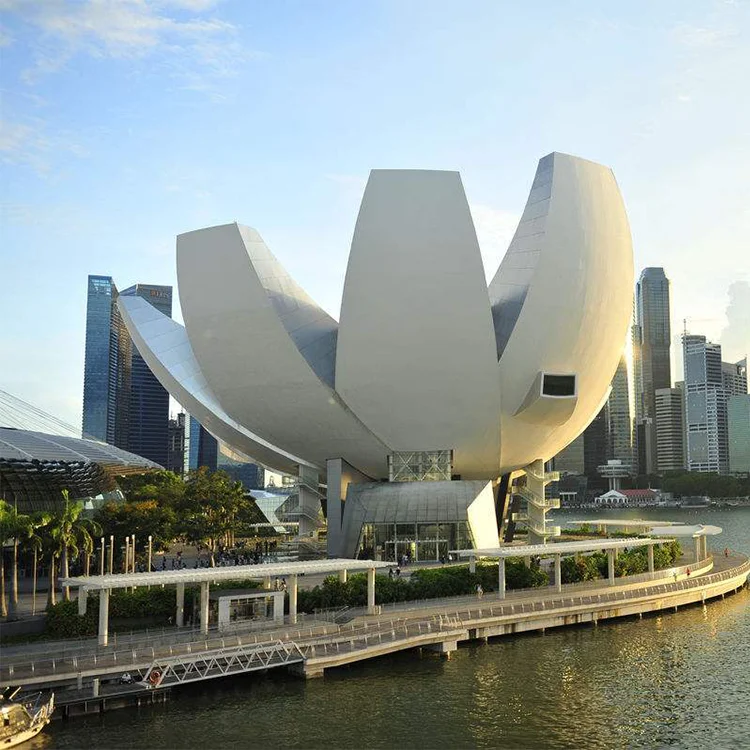 Metal aluminum panel for curtain wall facade durable finish PPG