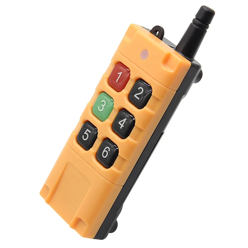 433 MHz 315MHz RF 9V 1-8 Button learning /Fixed Code Industrial Wireless Remote Control for Vent Valve Drone Crane Vacuum Pump