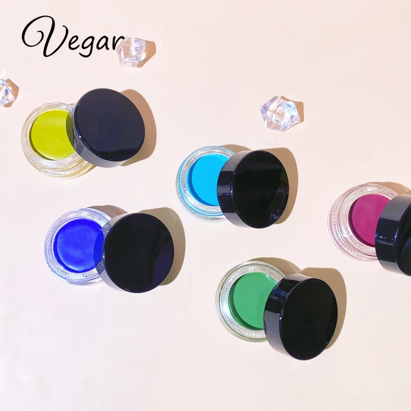 Waterproof Long Lasting Custom Logo LOW MOQ High Pigment Shimmer Eyeliner Cream