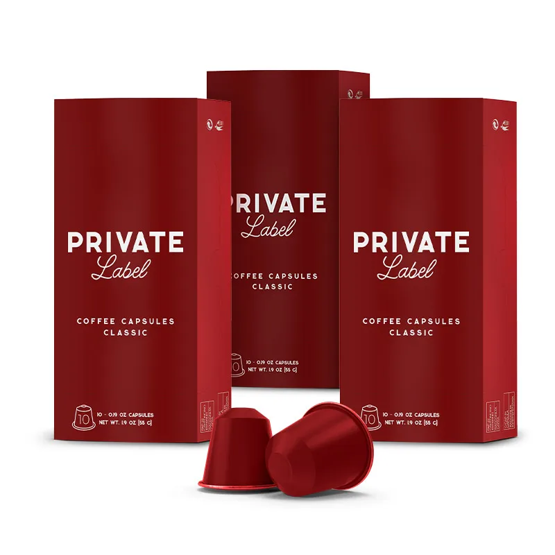 CLASSIC Coffee compatible Nespresso Capsules WITH YOUR LOGO