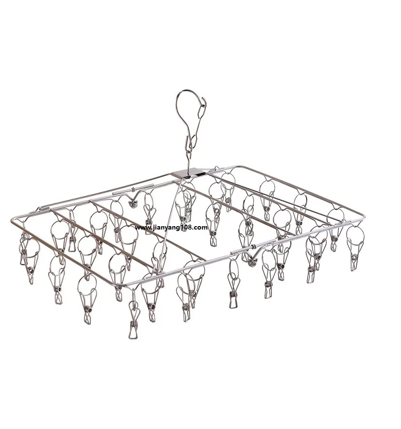 Новая складная вешалка для носков из нержавеющей стали, складная стойка и Прочная Складная вешалка для носков