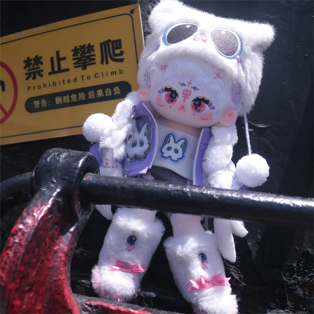 30 CM Anime Custom Kpop Doll Plush Dolls No Attribute Naked with Long Legs Cotton Dolls