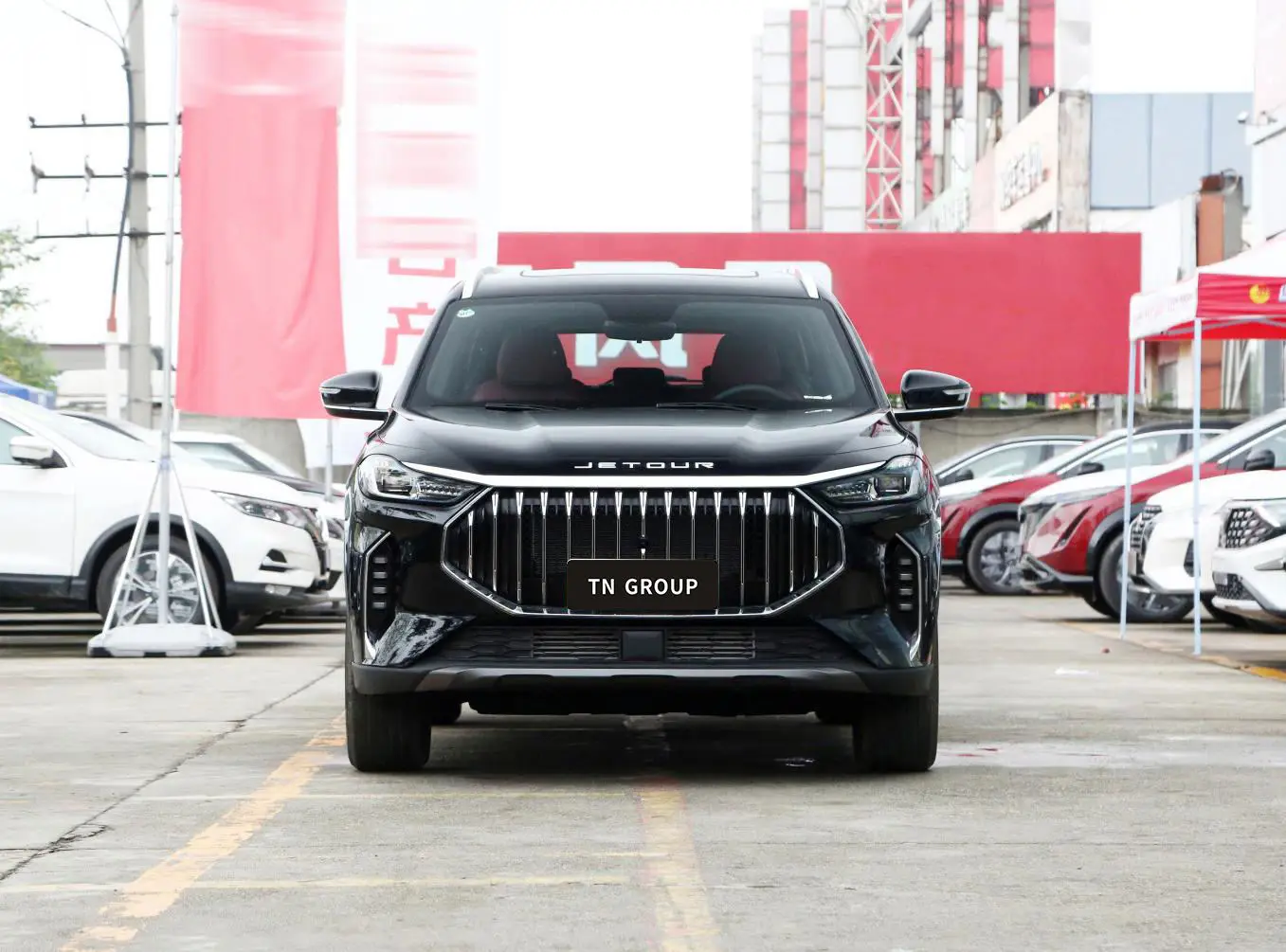 Chery Jetour x70 Plus 2023 1 5 т DCT 7 мест сделано в Китае цена внедорожник среднего размера