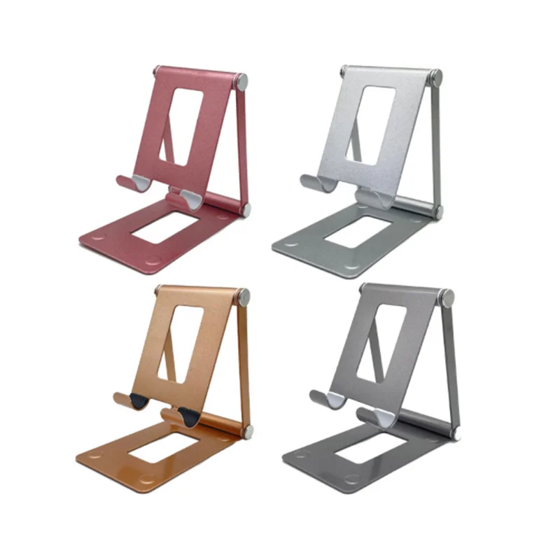 Universal Desktop Mobile Phone Metal Stand For iPhone 14 Pro Max Adjustable Table Tablet PC Holder For iPad Pro