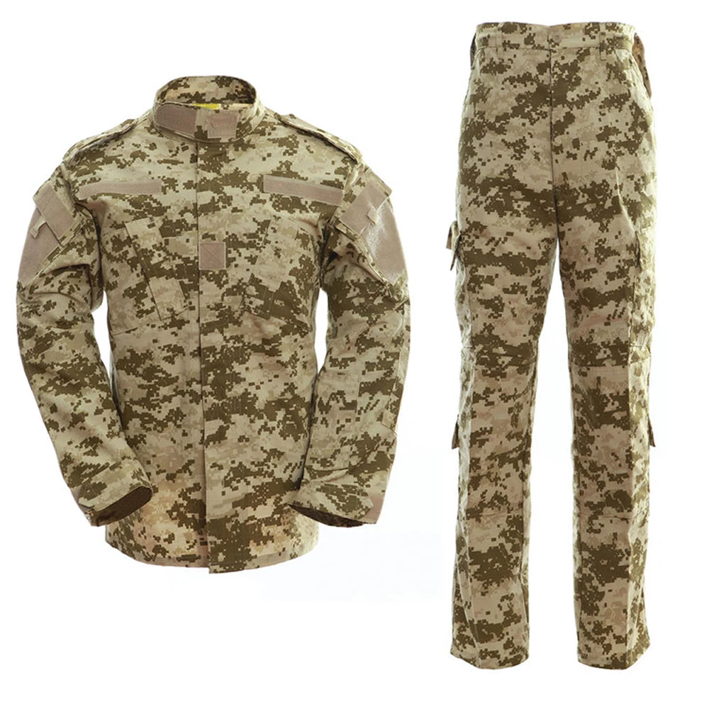 Russian Digital desert ACU uniform Military Camouflage Army Combat Uniform Clothes