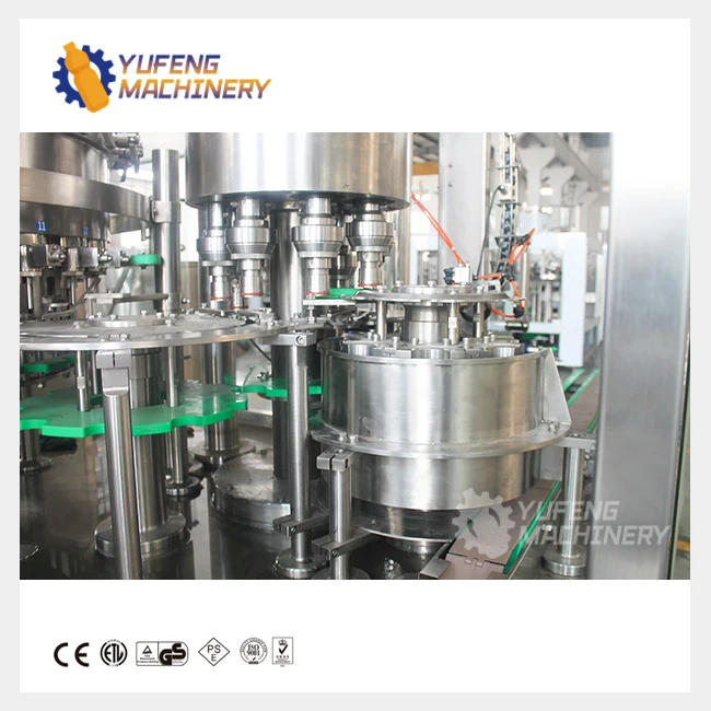 Fully Automatic 4500BPH PET Plastic Bottle Carbonated Soda Drink Filling Machine