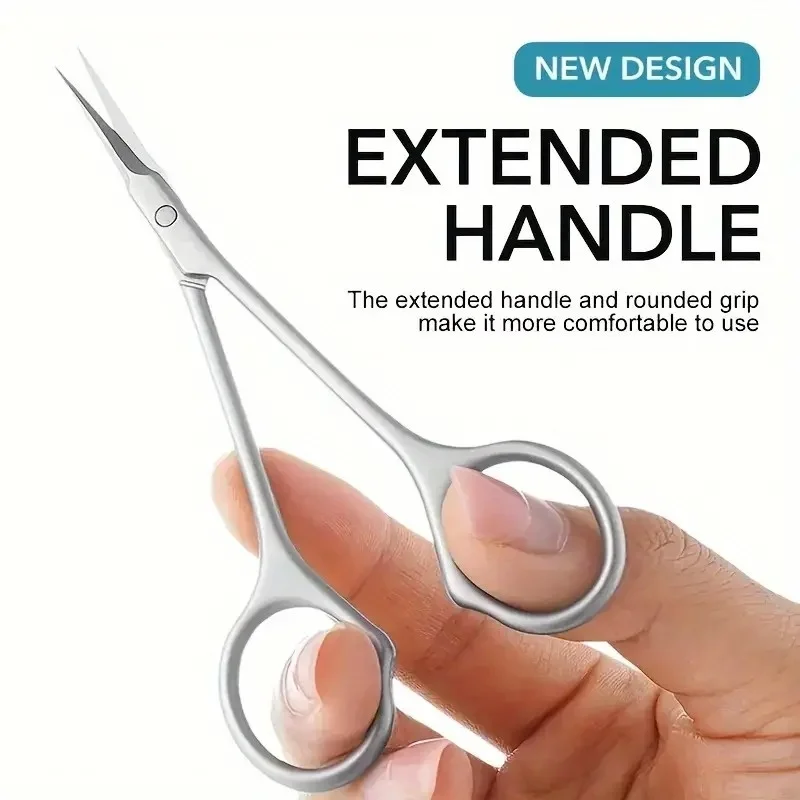 High-Precision Stainless Steel Cuticle Scissors Trimmers for Clean & Safe Nail Care