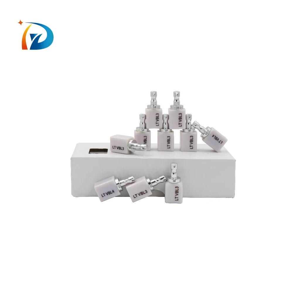 Lithium Disilicate Cerec Blocks LT/HT Glass Ceramic for CAD CAM Sirona