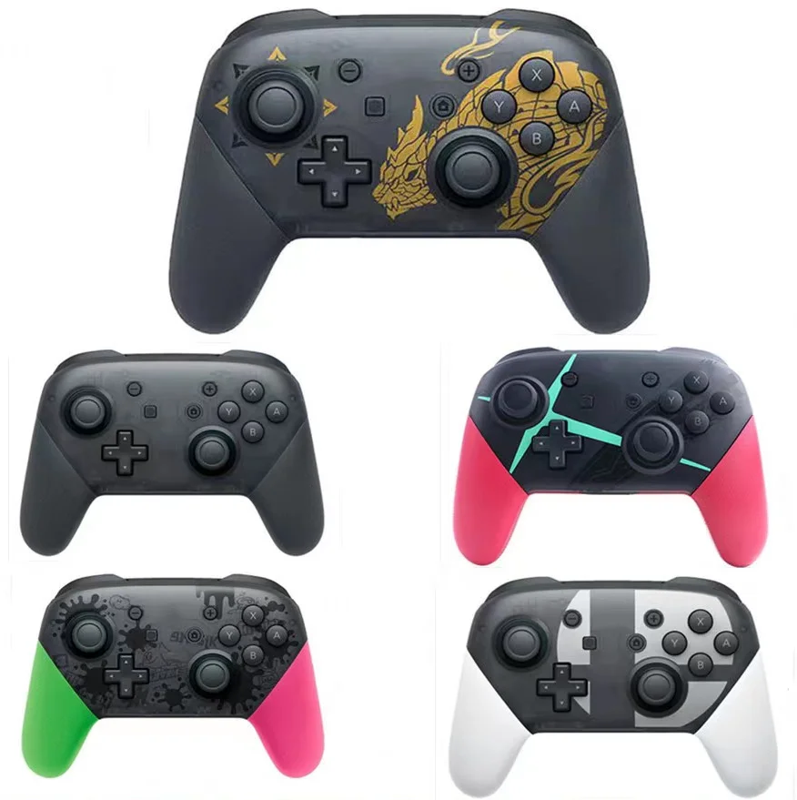 Remote Joystick with NFC, Double Vibration and Wake up functions wireless Pro Controller Compatible with Switch/Switch Lite