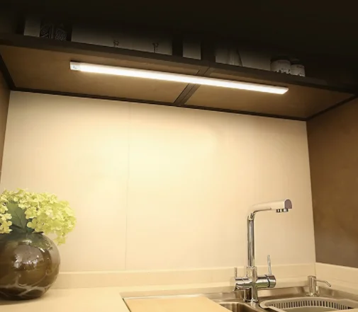 Rhyme Hot Sales LED Cabinet Light Motion Sensor for Closet Bar Wardrobe Lighting