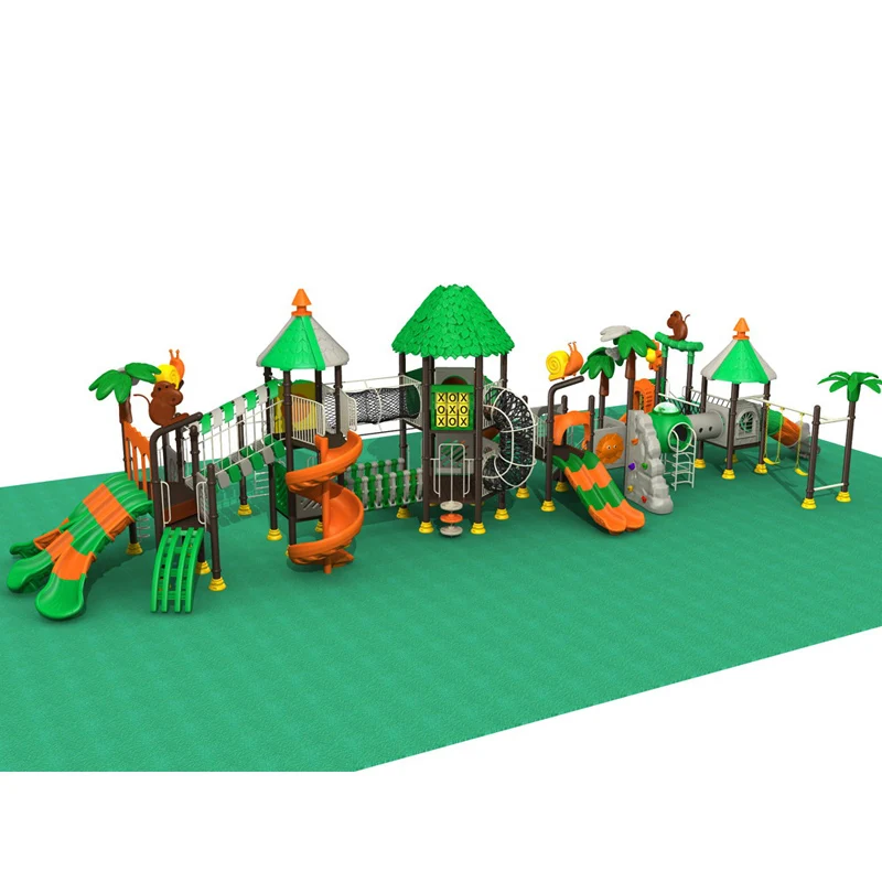 Children playhouses amusement park/water park slides plastic toy commercial sport playsets outdoor playground equipment for kids