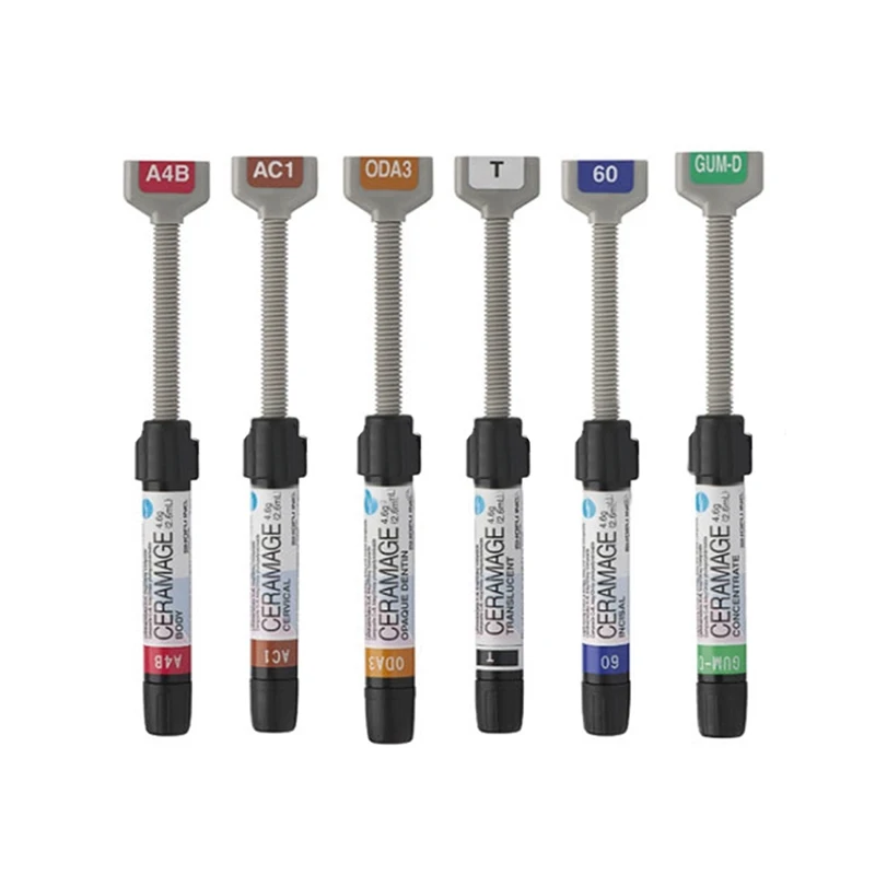 Light cured hard composite resin for dental gypsum aggregate porcelain crown and bridge