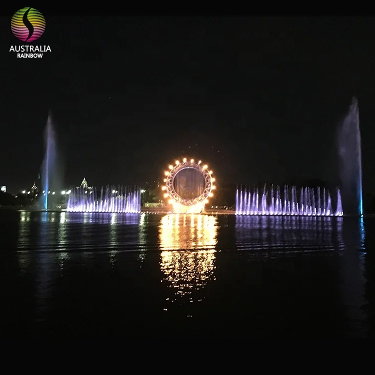 Amazing Outdoor Music Flame Decorations Water Fire Fountain