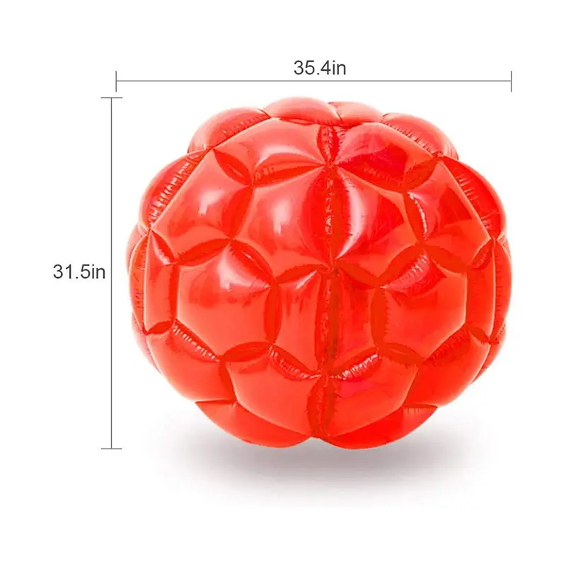 Inflatable Body Zorb Ball Suit Wearable Bumper Bubble Body Ball for Adults kids outdoor toy