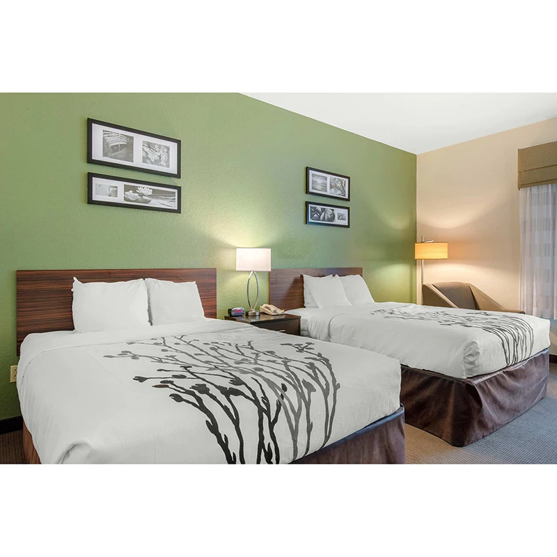 Sleep Inn custom high quality hotel bedroom sets 2021 modern bedroom furniture