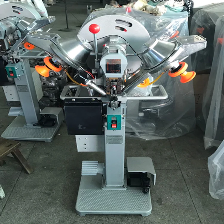Factory Custom Automatic Snap Button Fixing Machine For Diaper File Folder Raincoat Rain Suit Rain Gear Making