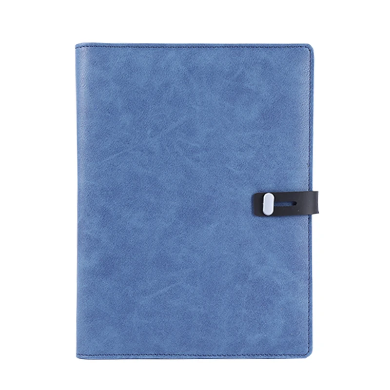 Travel Diary Power Bank Notebook with USB Charging Led Lamp for Business Office Stationery