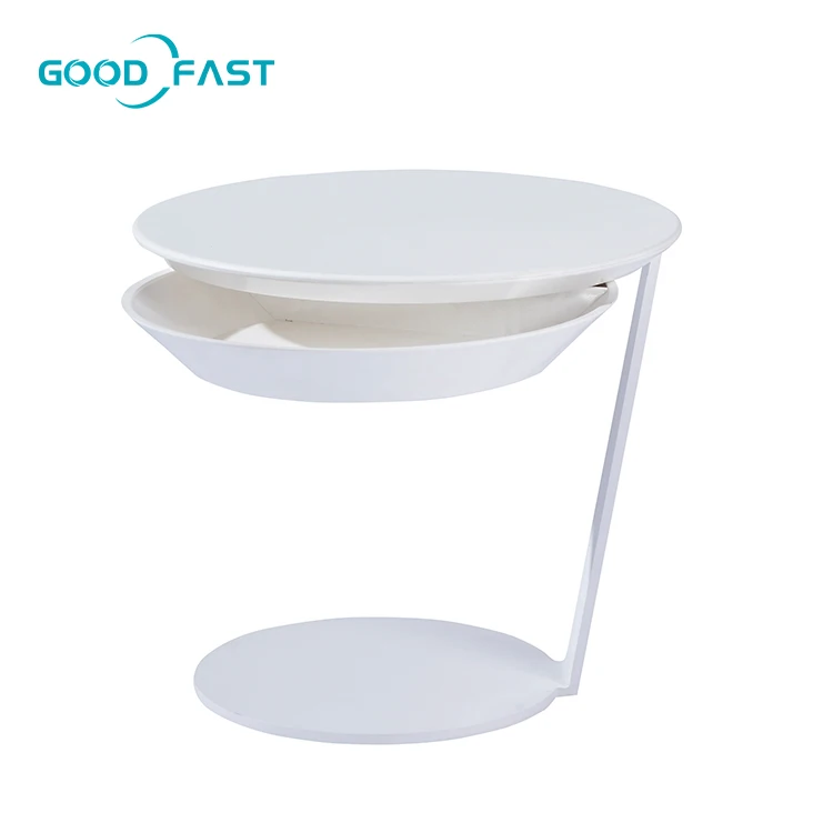 modern Painting steel and ABS Plastic luxury round coffee table set living room