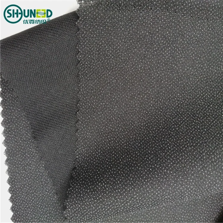 Экологически чистый прочный 75D саржевый прокладочный тканый плавкий для аксессуаров для одежды