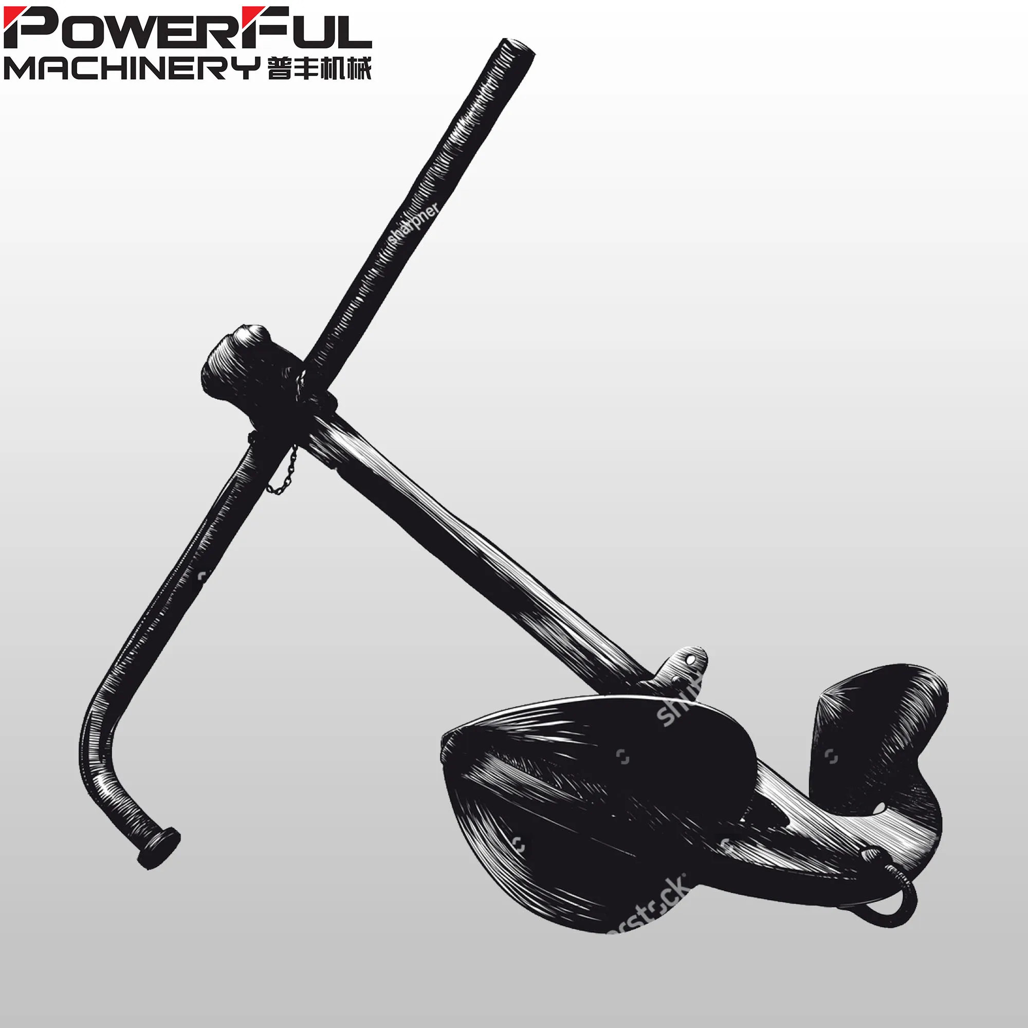 Китайский тип солнечного коллектора GB/T545-1996 Адмиралтейства причал морской якорь