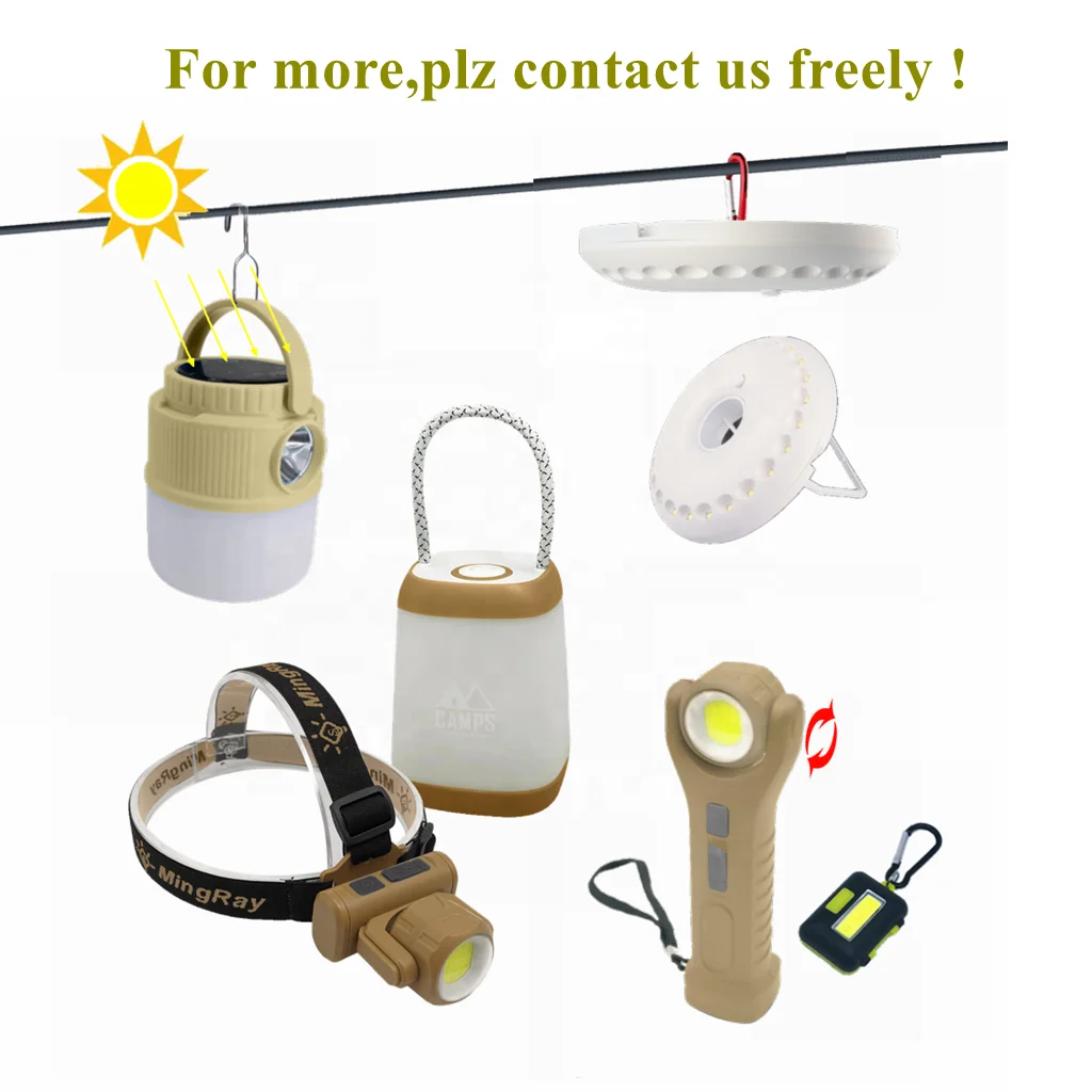 2024 new arrivals outdoor camping accessories tents lantern LED Light factory wholesale ready to ship customized small order