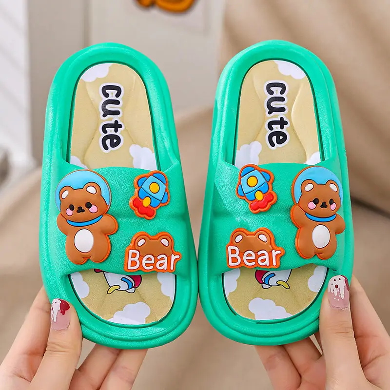 top manufacturers luxury flat eva flip flop slipper small moq summer beach Children Slippers slide womens slippers
