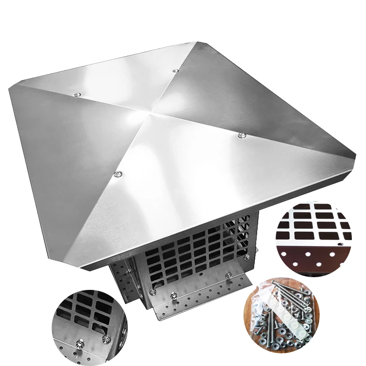 High quality modern design chimney cap/ stainless steel chimney cowl