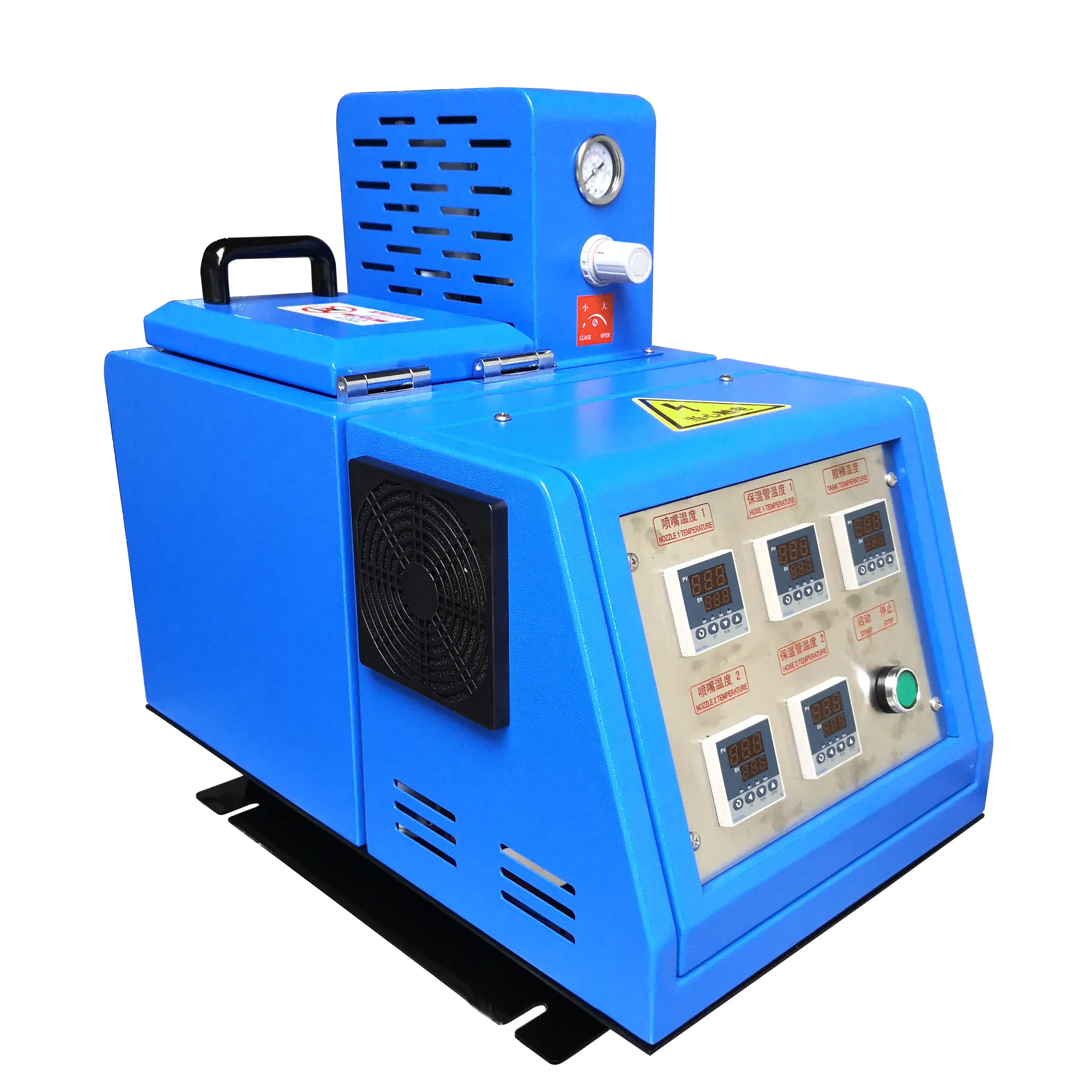 Economic hot melt glue box sealing machine sanitary napkin and diaper gluing machine directly supplied by manufacturers
