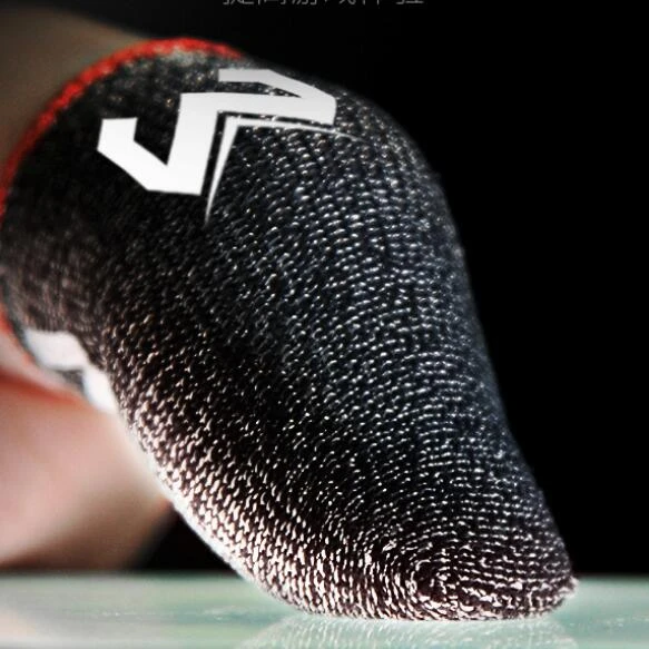 Good Quality Mobile Games Memo Anti-Sweat Fingertips Smartphone Touch Screen Finger tips mobile game rocker sleeve for  PUbg