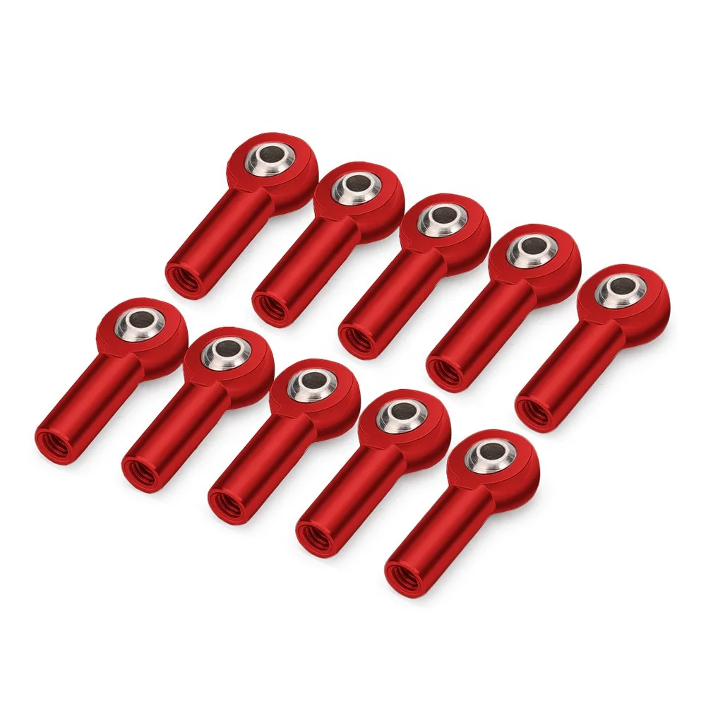 M3 M4 Metal Ball Head Spike Rod Aluminum Alloy Universal Joint Ball Head Buckle for RC Car Boat DIY Robot Parts