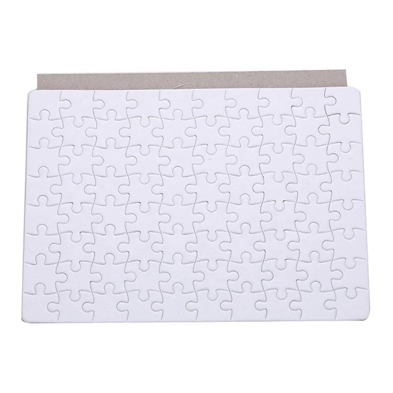 Custom printed design rectangle 1000 piece rompecabezas sublimation puzzles blank printable jigsaw paper cardboard puzzles