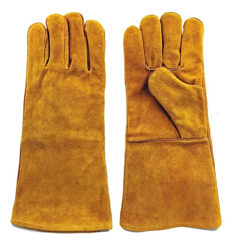 Custom Made Leather Work Gloves deerskin leather working gloves
