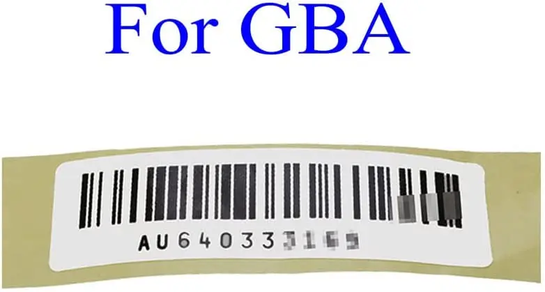 New Label Sticker for Gameboy Advance Color Pocket GBA SP GBA GBC GBP Game Console Label Tag Marking Sticker