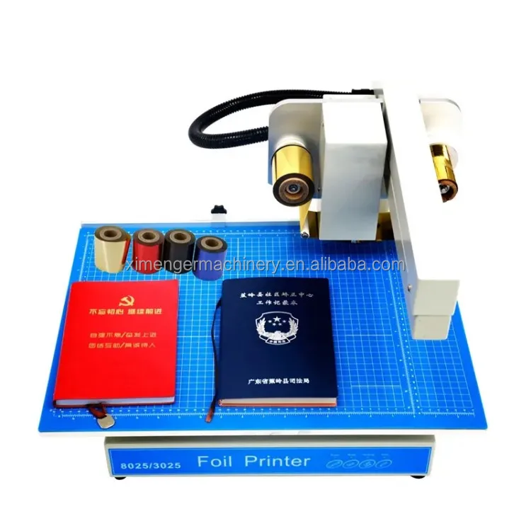Digital 3025 No Need Plate Making 300 DPI New Year Red Envelope Cover Invitation Cards Hot Foil Stamping Machine